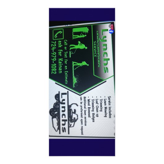 Rack Card ラックカード (正面)