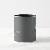 Racket Ball Logo Mug – Sporty Energy Cup マグカップ (中央)