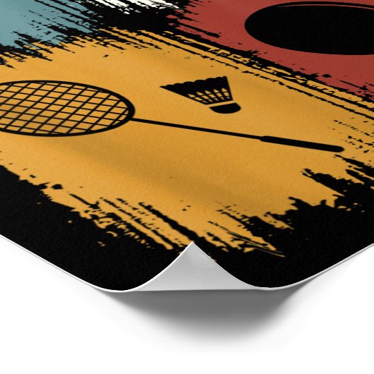 Racketlon, Tournament Sport With 4 Disciplines  ポスター (角)