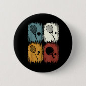 Racketlon, Tournament Sport With 4 Disciplines  缶バッジ (正面)