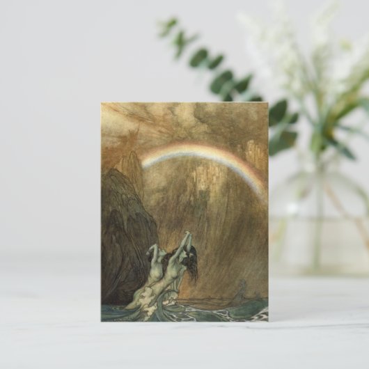 RackhamのValkyrie ポストカード (スタンド正面)