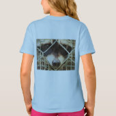 RACON Girls'Short Sleeve Raglan Tシャツ (裏面)