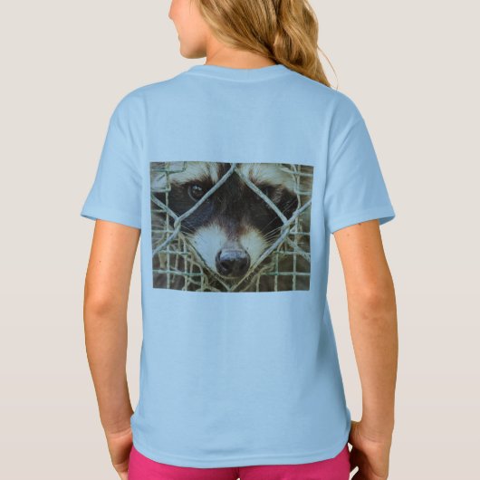 RACON Girls'Short Sleeve Raglan Tシャツ (裏面)