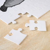 Racoon atフィットネスwith Dumbbells ジグソーパズル (側面)