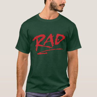 RAD 80年代のクラシックBMX映画 クール レトロ クルジョーンズB Tシャツ