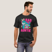Rad Auntie 90s Aesthetic Nostalgia 1990's Retro Au Tシャツ (正面フル)