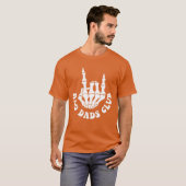Rad Dads Club Funny Fathers Day Cool Dads Club fam Tシャツ (正面フル)