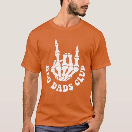 Rad Dads Club Funny Fathers Day Cool Dads Club fam Tシャツ (正面)