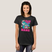 Rad Mama 90s Aesthetic Nostalgia 1990's Retro Mom  Tシャツ (正面フル)