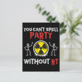 Rad Tech Humor Funny Xray Radiologist ポストカード (スタンド正面)