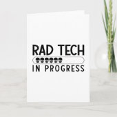 Rad Tech In Progress Radiology Tech Technologist カード (正面)