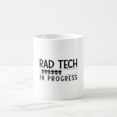 Rad Tech In Progress Radiology Tech Technologist コーヒーマグカップ (中央)
