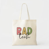 Rad Tech Radiologic Technologist Radiology トートバッグ (正面)