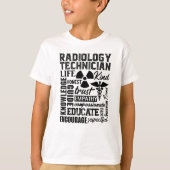 Rad Tech Technologist Xray Radiology Technician Tシャツ (正面)