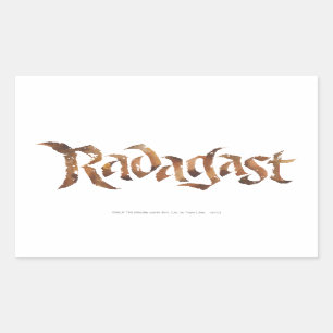 RADAGAST™の一流の織り目加工 長方形シール