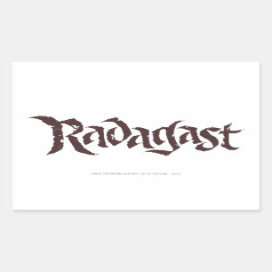 RADAGAST™名無地の前 長方形シール