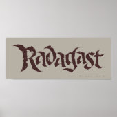 RADAGAST™名無地の ポスター (正面)