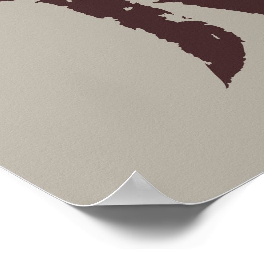 RADAGAST™名無地の ポスター (角)