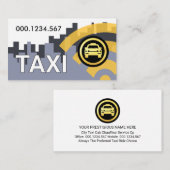 Radar Radio Signal Calling Taxi Cab 名刺 (正面/裏面)