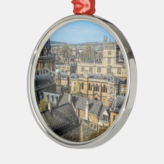 RadcliffeのカメラおよびBodleianの図書館オックスフォード メタルオーナメント (左)