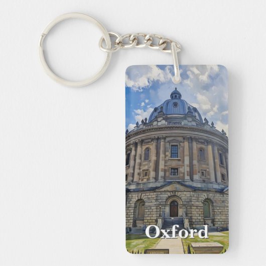 Radcliffe Reverie - Oxford's Iconic Dome キーホルダー (正面)