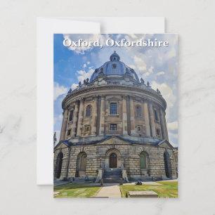 Radcliffe Reverie - Oxford's Iconic Dome ポストカード
