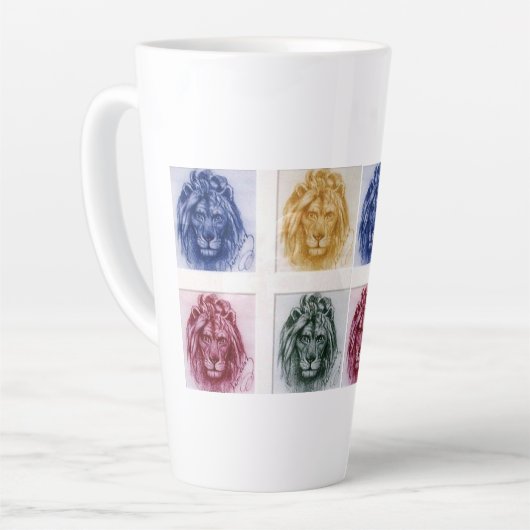 Raden Saleh® Coffee Mok カフェラテマグ (左アングル)