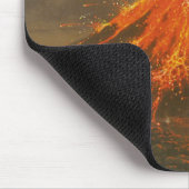 Raden Saleh® Muismat "Mount Merapi on Java" マウスパッド (コーナー)