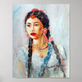 Radha_krishnaの愛 – ポスター (正面)