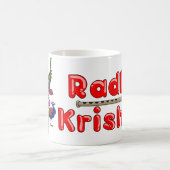 Radha Krishna コーヒーマグカップ (中央)