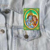 Radha Krishna Button 缶バッジ (インサイチュ)