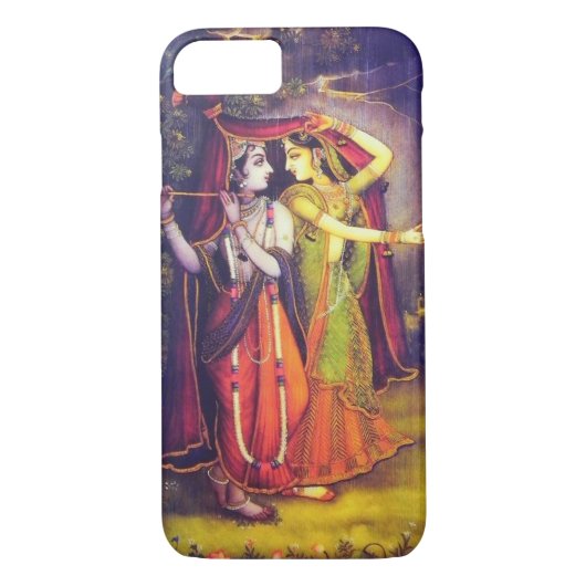 Radha-Krishna iPhoneカバー Case-Mate iPhoneケース (裏面)