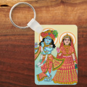Radha Krishna Keychain キーホルダー (正面)
