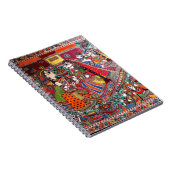 RADHA-KRISHNA MADHUBANIの古代インドの芸術のスタイル ノートブック (右側)