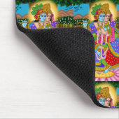 Radha Krishna Mouse Pad マウスパッド (コーナー)