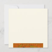 Radha Krishna Mural painting Indian Hindu セーブザデート (裏面)