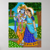 Radha Krishna Poster ポスター (正面)
