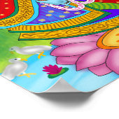 Radha Krishna Poster ポスター (角)