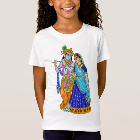 Radha Krishna T-Shirts Tシャツ (正面)