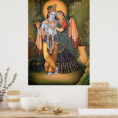 RadhaKrishna ポスター (キッチン)