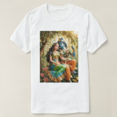 Radhe Krishna Tシャツ (デザイン正面)