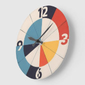 Radial Order ラージ壁時計 (傾斜)