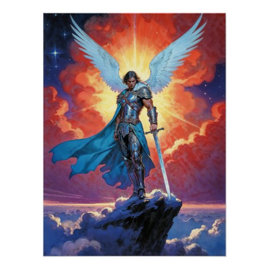 Radiance of Justice Archangel Michael ポスター (正面)