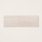 Radiant開花ブライダルレジストリ挿入カード (裏面)