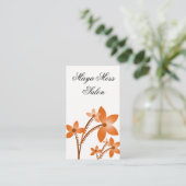 Radiant開花名刺Tangerine 名刺 (スタンド正面)