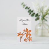 Radiant開花名刺Tangerine 名刺 (スタンド正面)