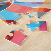 Radiant Afrocentric Beauty ジグソーパズル (側面)