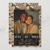 Radiant Anemones Fantasy Fall Wedding セーブザデート (正面/裏面)