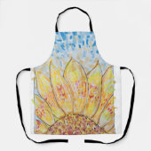 Radiant Bloom Sunflower エプロン (正面)