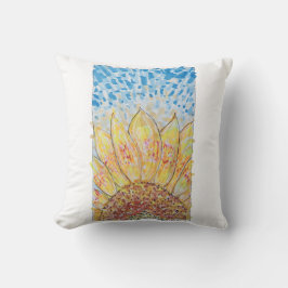 Radiant Bloom Sunflower クッション